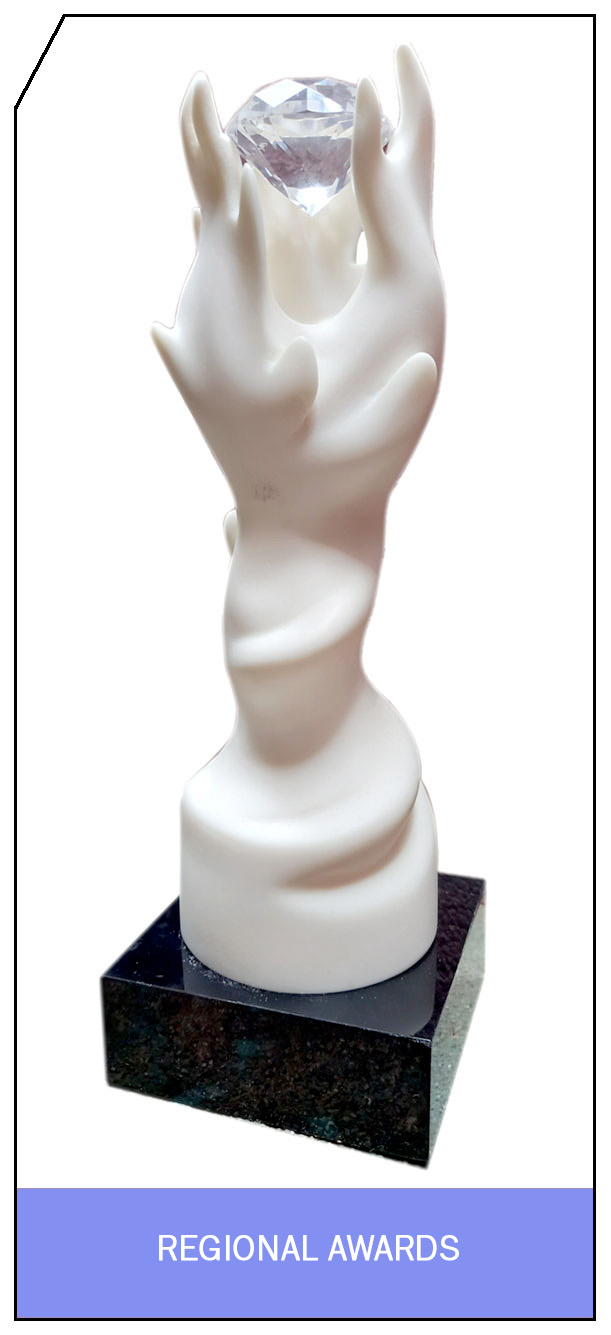 Gerety Award Agency/Production Company of the Year Statue